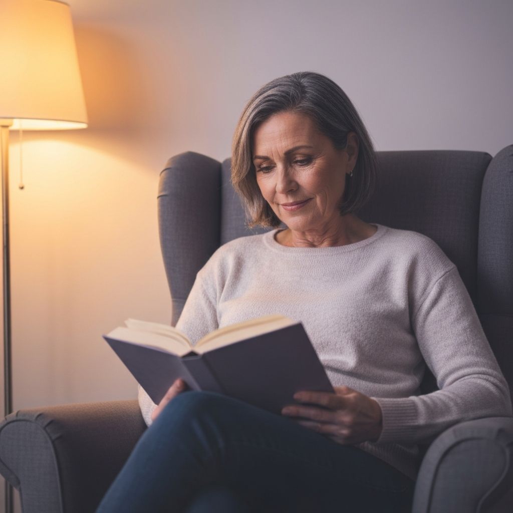 Serene representation of midlife physiological changes